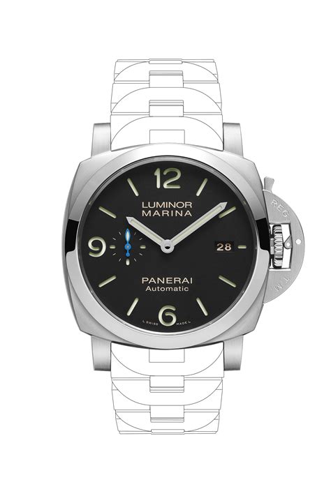 Panerai Luminor Marina PAM 1314 44毫米 p.9010自動上鏈機械式機芯 .